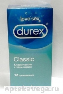 ДЮРЕКС ПРЕЗЕРВАТИВ CLASSIC №12 [DUREX]