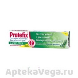 ПРОТЕФИКС КРЕМ ЭКСТРА СИЛЬНЫЙ ФИКСИР. АЛОЭ 40/47МЛ. [PROTEFIX]