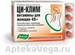 ЦИ-КЛИМ ВИТАМИНЫ Д/ЖЕНЩИН 45+ №60 ТАБ. /ЭВАЛАР/